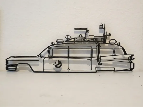 Tableau mural Ecto-1 — Ghostbusters