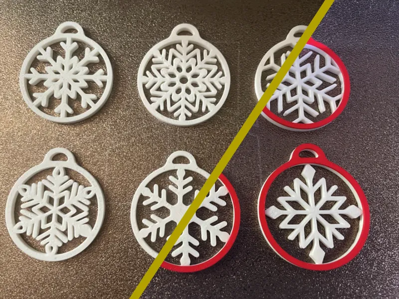Christmas Snowflake Ornament