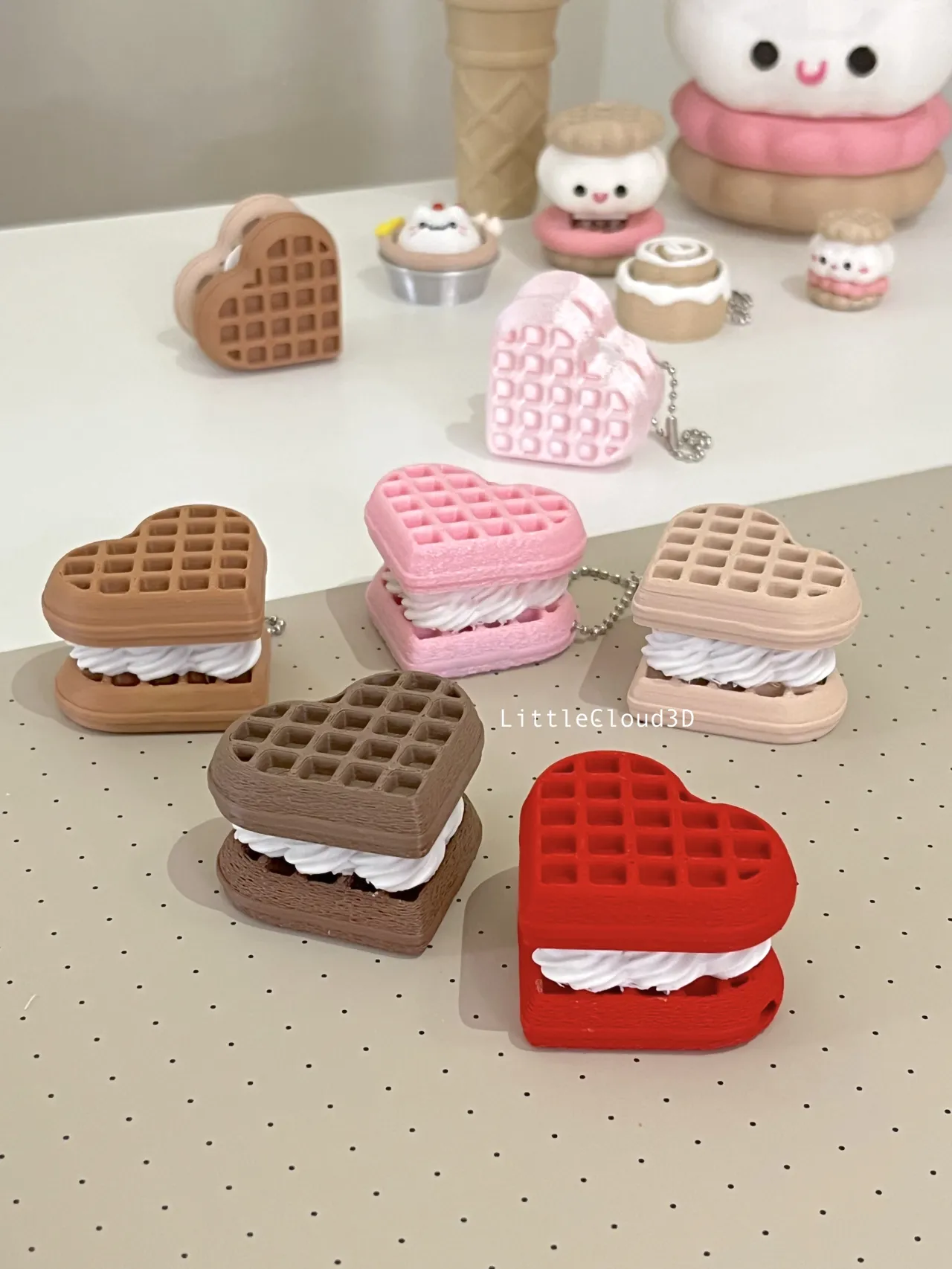 Heart Shaped Waffle Clicker view 2
