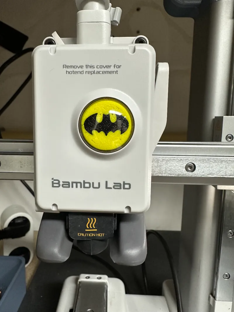 DC Themed A1 / A1 Mini extruder Wheel, Batman
