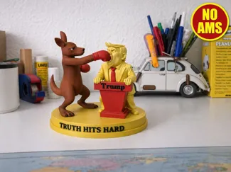Truth Hits Hard – Kangaroo vs. Trump Satire