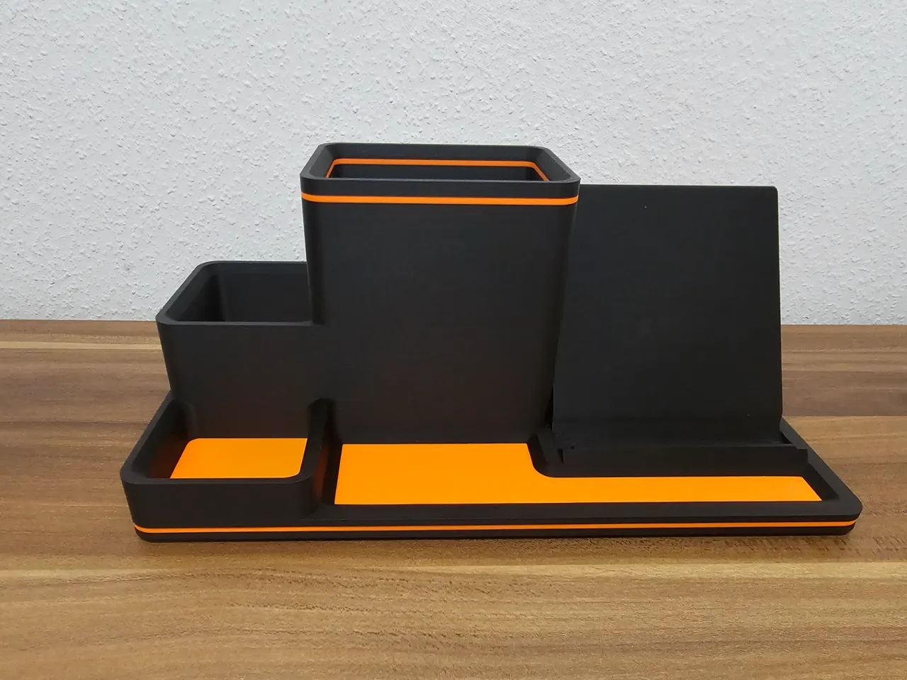 MODERN DESIGN ORGANIZER WITH PHONE STAND - W/O AMS view 2