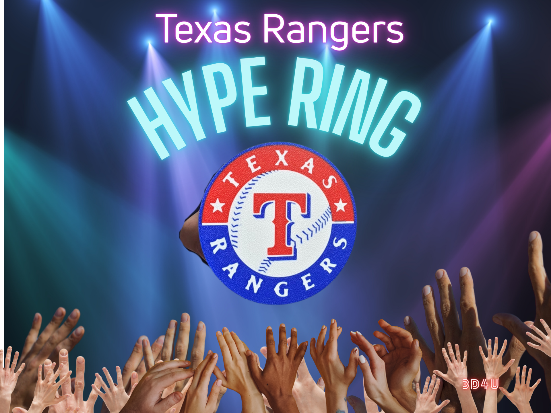 Texas Rangers Hype Ring