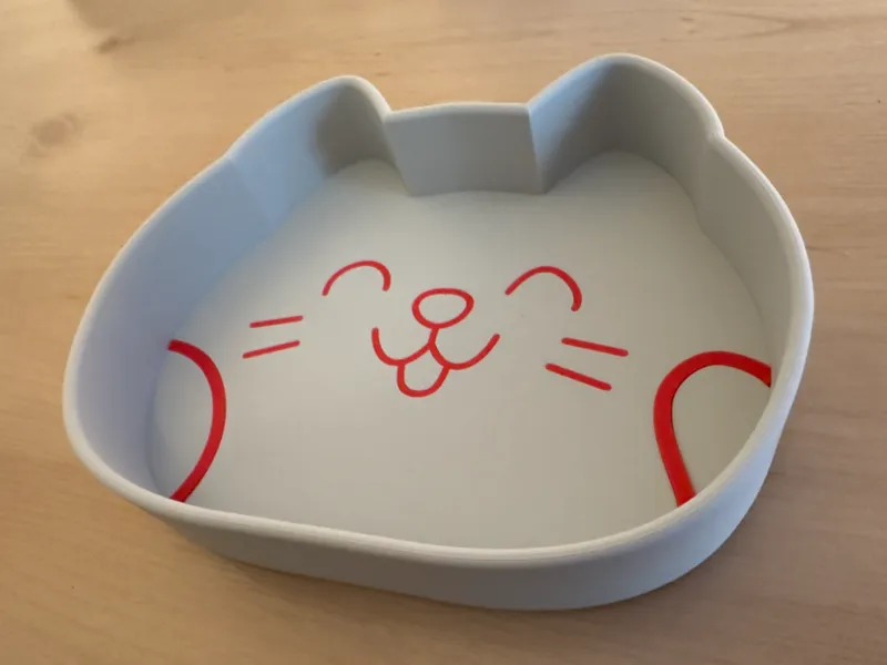 Meowganizer - Cute Catface Container