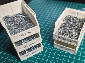 Stackable Box For Desk/Workshop Organisation