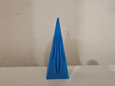 Satisfying Geometric pass-Through sculptrure