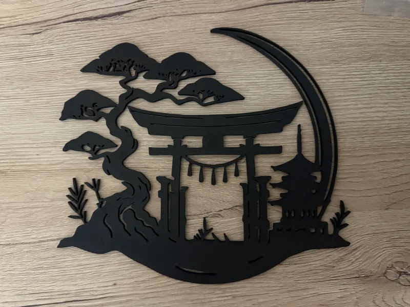 Japanische Zen Wandkunst