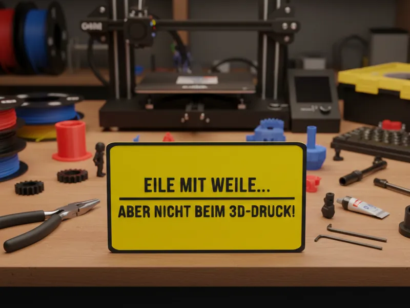Eile mit Weile... (3D-Printing Edition)