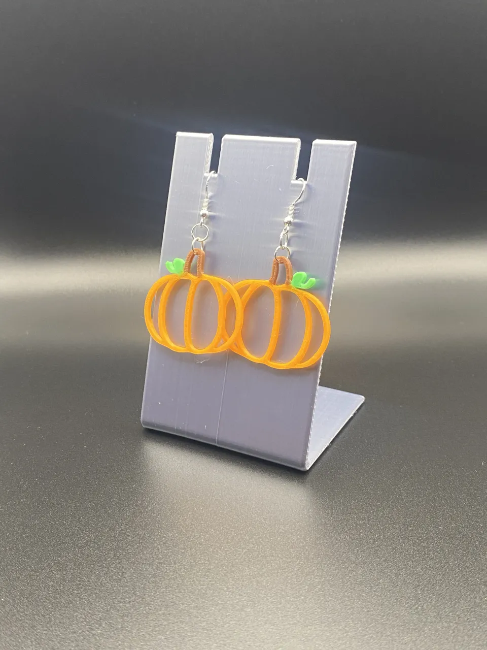 Pumpkin Earrings view 2