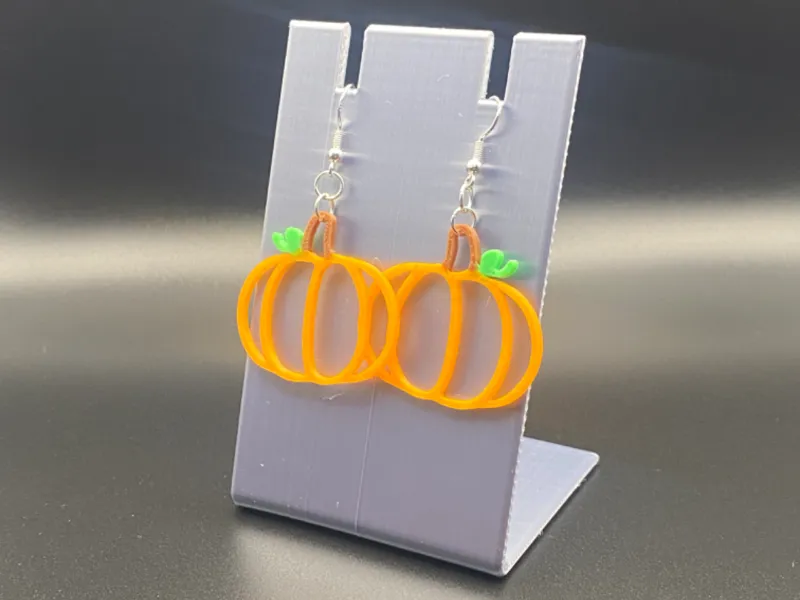Pumpkin Earrings