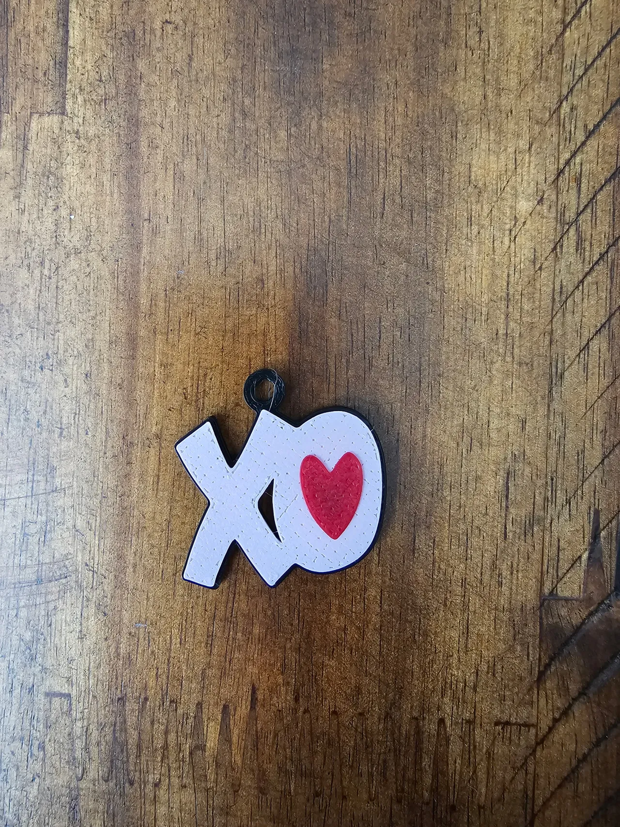 Valentine XO earring set view 2