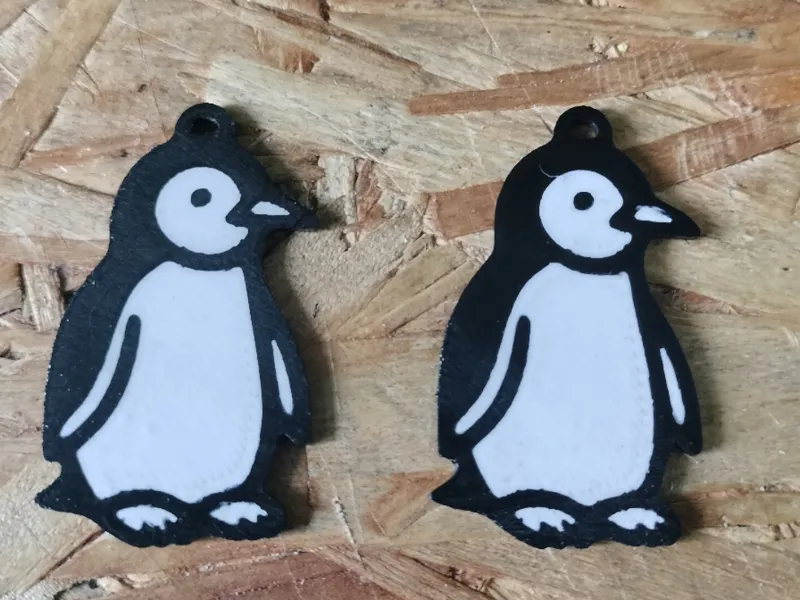 Penguin Earings
