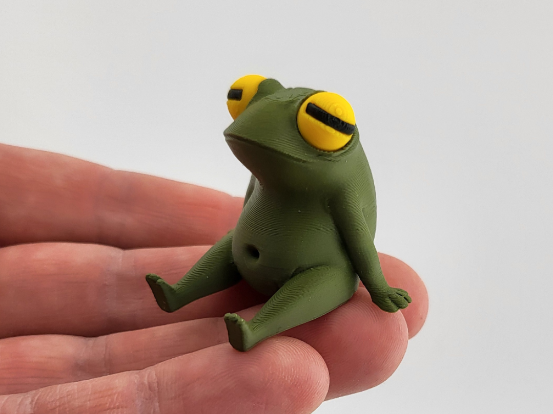 Zen Frog Yoga Figure Cute Meditation Desk Decors