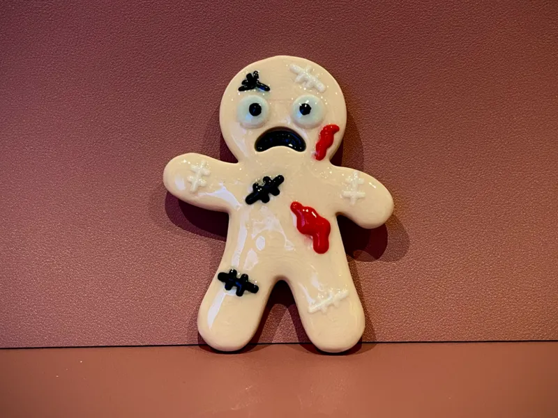 Zombie Gingerbread Man