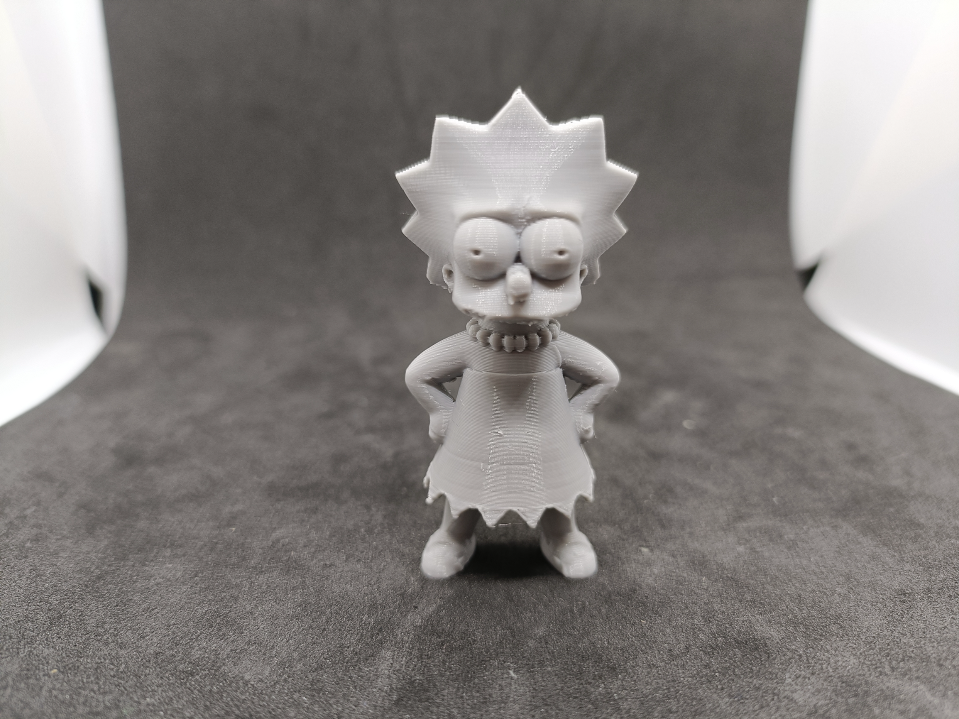 Lisa Simpson Iconic Pose The Simpsons Inspired