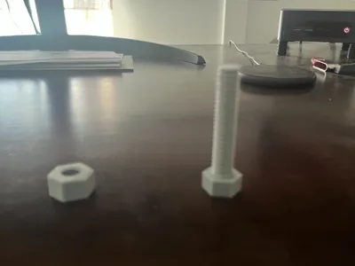 fun screw and nut toy