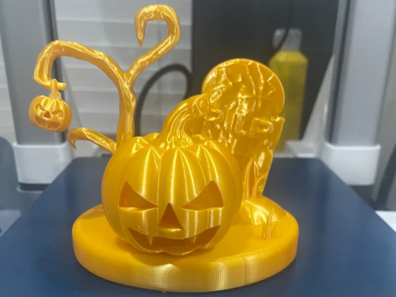 Halloween Pumpkin Graveyard