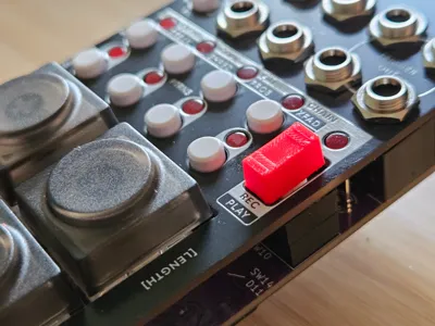 Short Rec/Play switch for Mzourack Diktaat