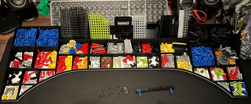 Bricks sorting Tray for assembly & other things