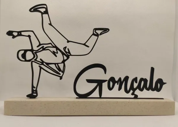 Figurine décorative breakdance Gonçalo