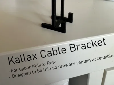KALLAX Cable-Bracket
