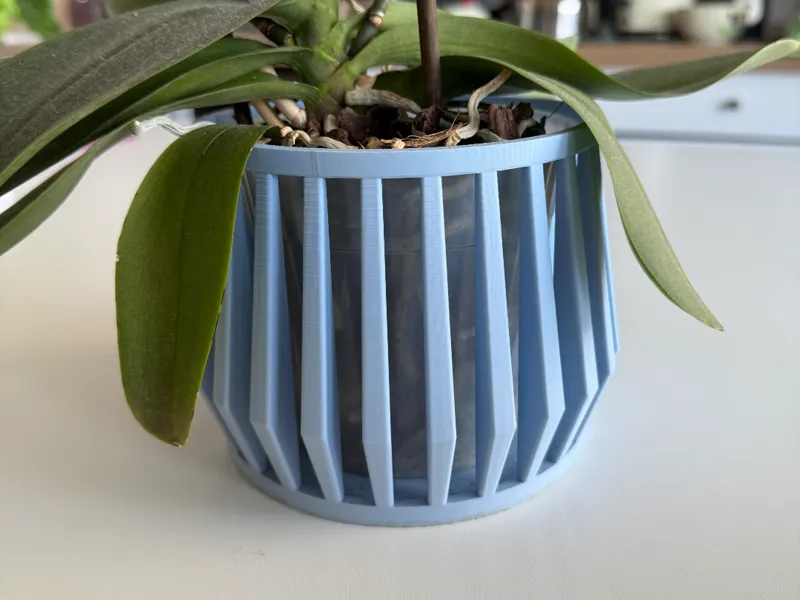 Cache pot pour orchidée 