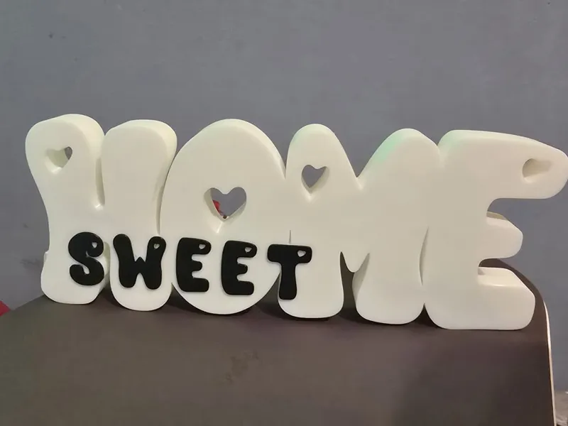 SWEET HOME Tischdekoration