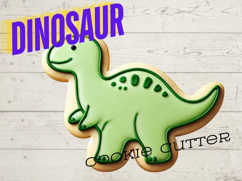 Dinosaur cookie cutter
