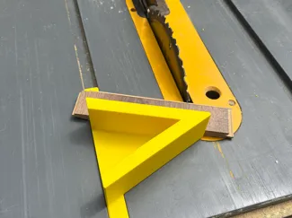 22.5 Degree Miter Sled/Jig - Dewalt Table Saw