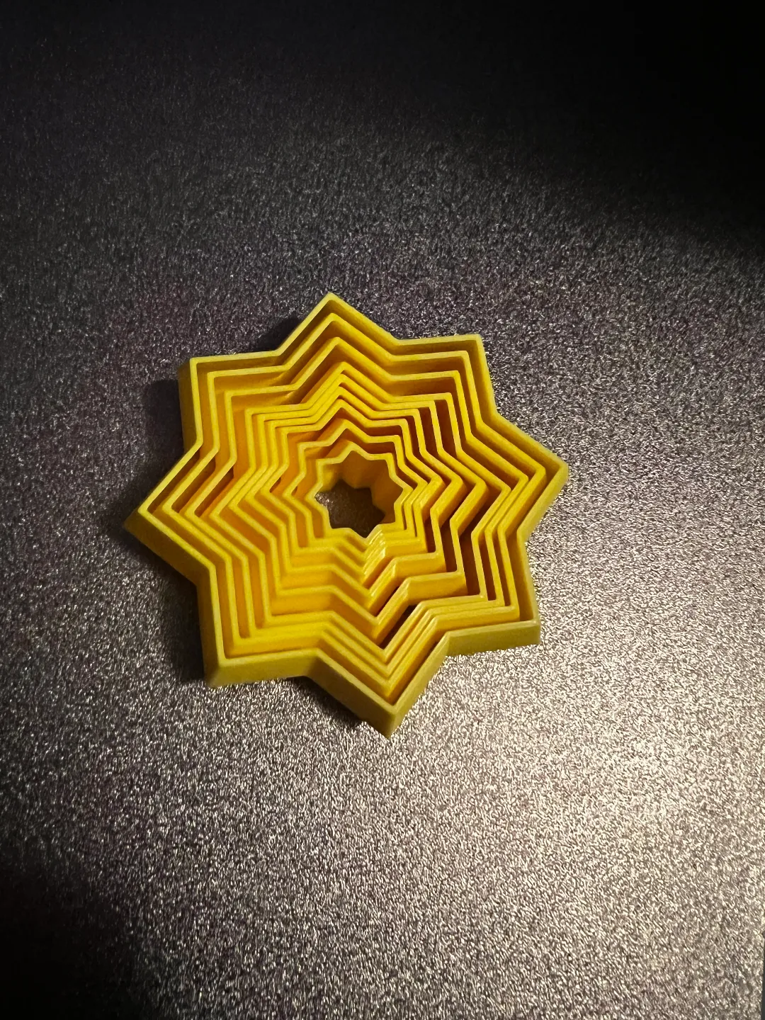 Étoile fidget à manipuler
