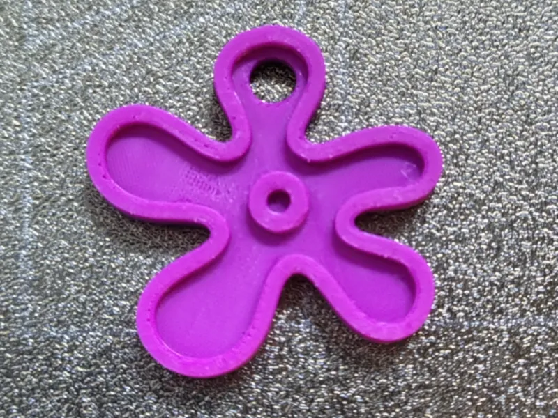 Llavero CHARM FLOR Bob Esponja 2.0