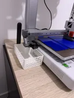 Shorter in length, less filament 64g, less time 2h23m