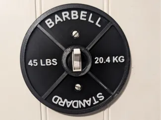 Barbell Plate Light Switch Cover