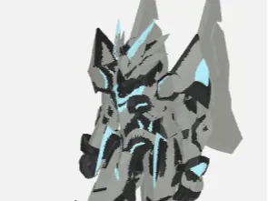 silver robot  
