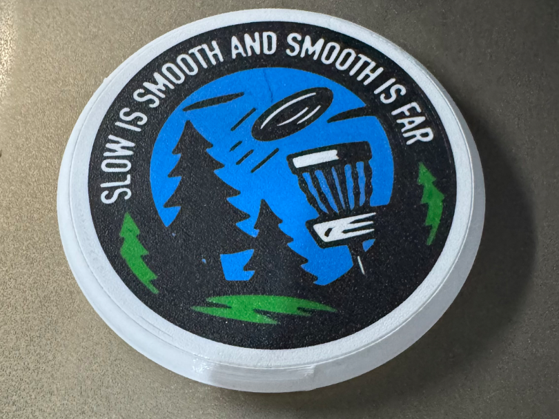 Discgolf Mini - slow is smooth and smooth is far 3D model