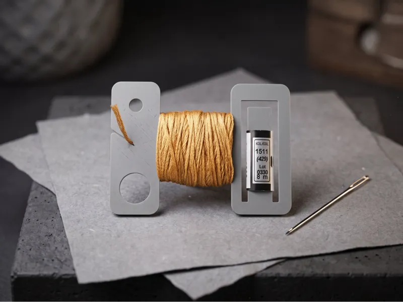 Floss Thread Drops with Label Tag Slot