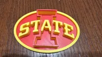 Logo Iowa State en relief — photo 2
