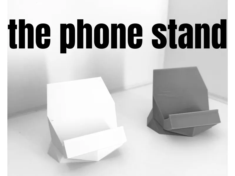 The Phone Stand Clean And Minimal 