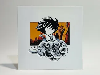 Goku kid - quadretto 3D