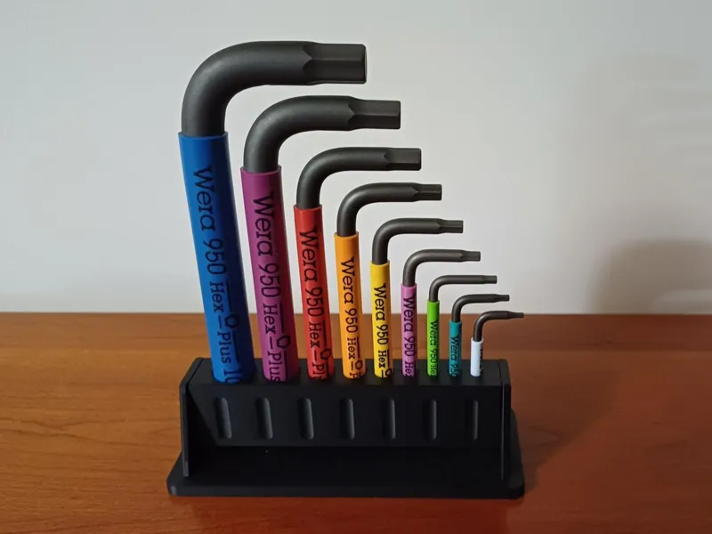 Wera Hex L-keys Rack