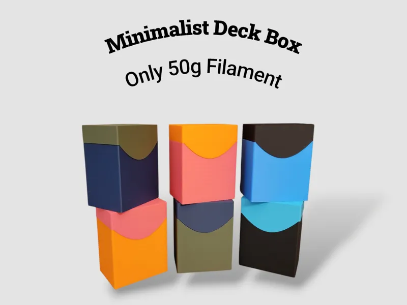 Minimalist TCG Deck Box - 