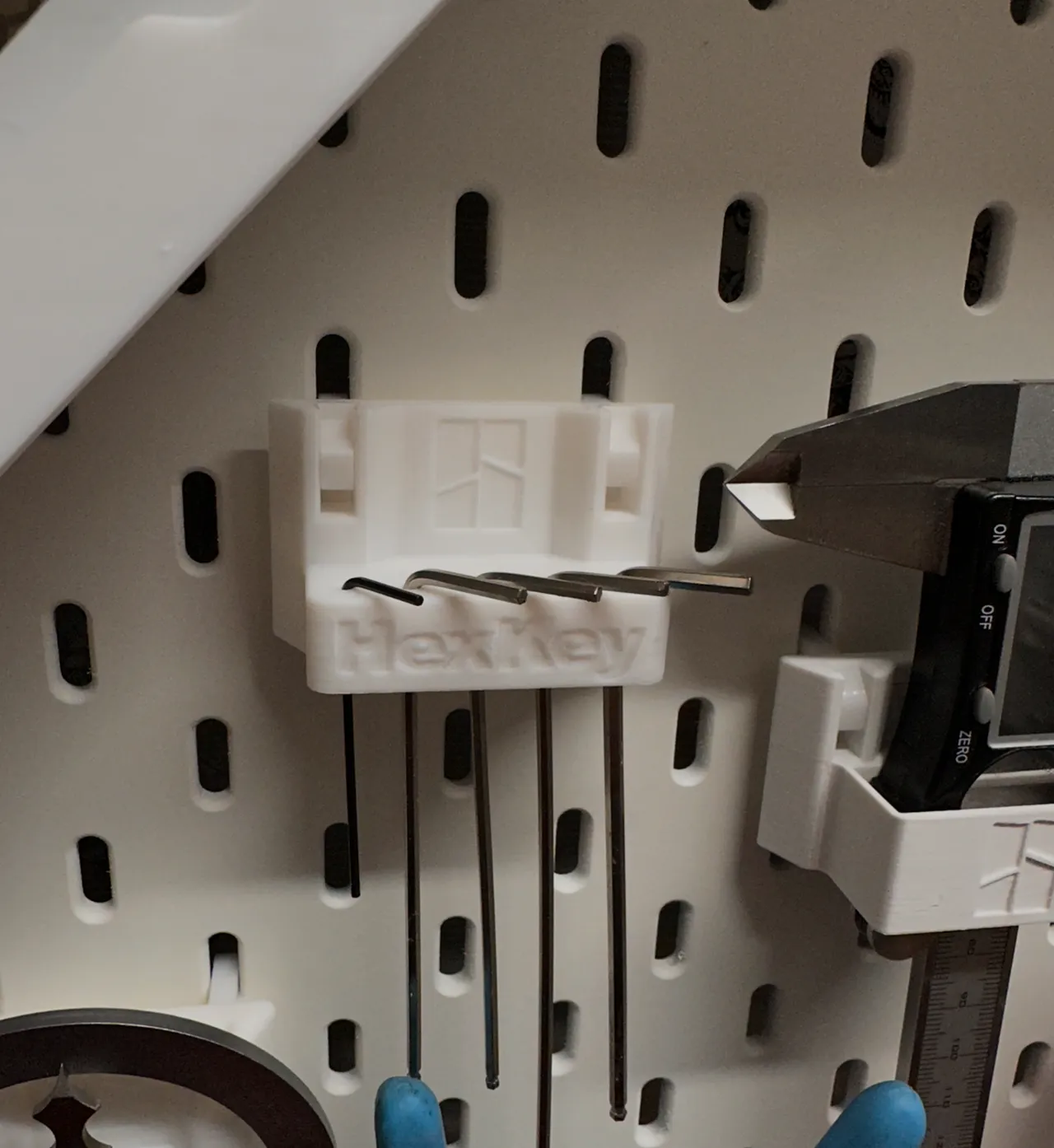 Ultimate Bambulab organizer for IKEA skådis view 3
