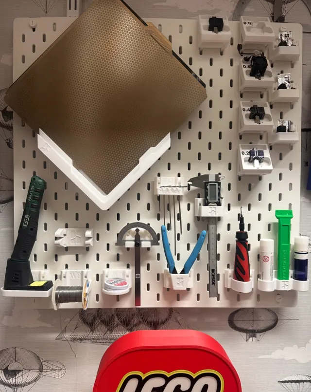 Ultimate Bambulab organizer for IKEA skådis