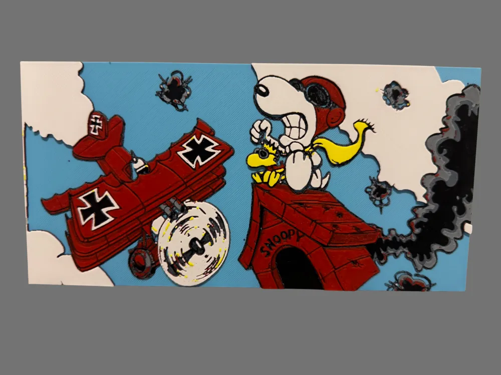 Snoopy vs the Red Baron