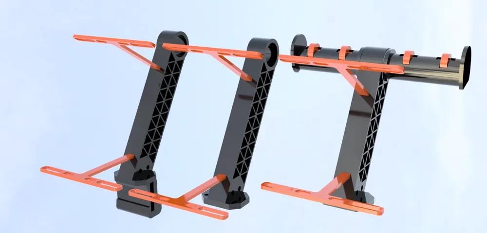 Dual spool holder by @Plko MakerWorld: Download Free 3D Models