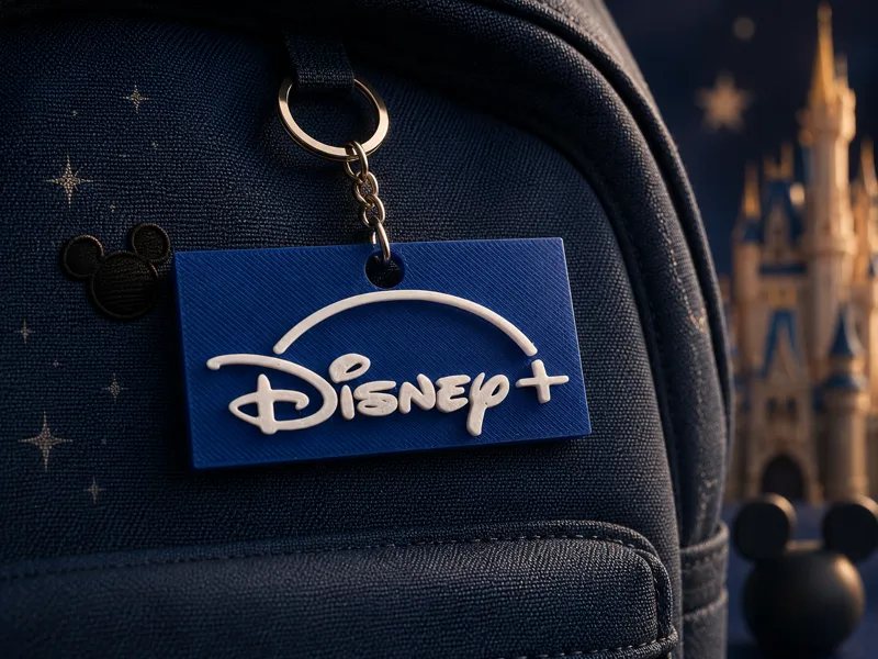 Disney+  keychain