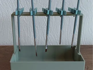 Pinsel Trockenstation