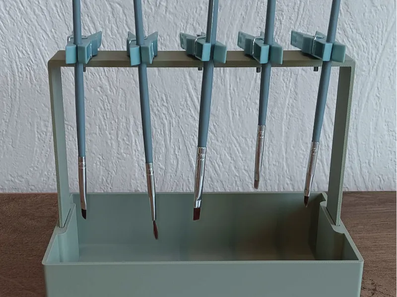 Pinsel Trockenstation