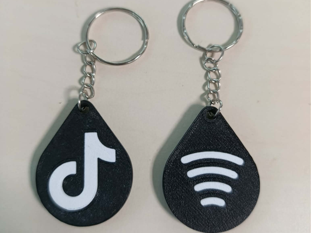 NFC keychain TikTok