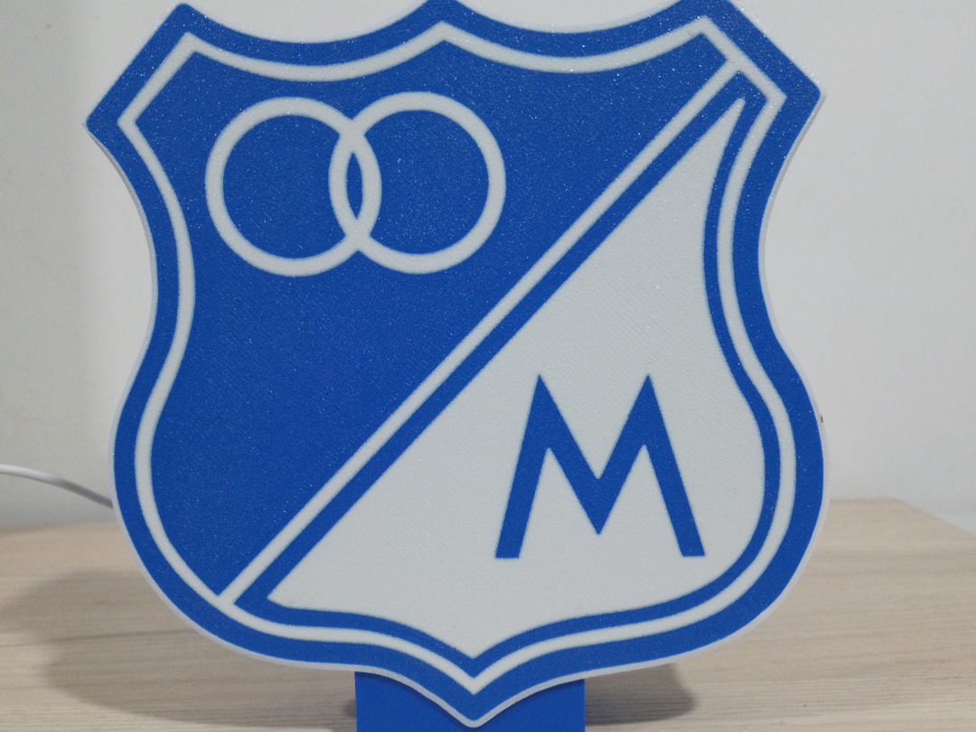 lightbox Millonarios fc 3D model